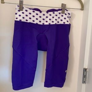 Lululemon Padded Bike Shorts
